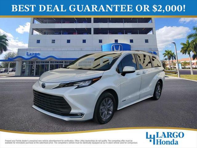 used 2021 Toyota Sienna car, priced at $33,861