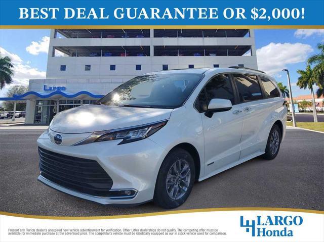 used 2021 Toyota Sienna car, priced at $35,927