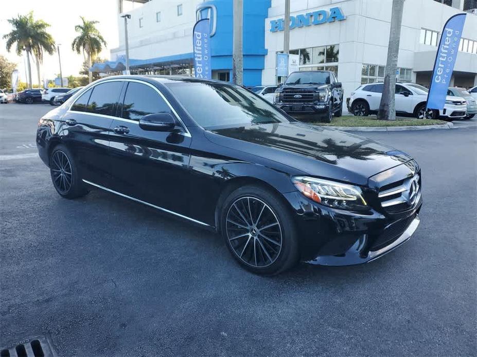 used 2019 Mercedes-Benz C-Class car, priced at $18,782