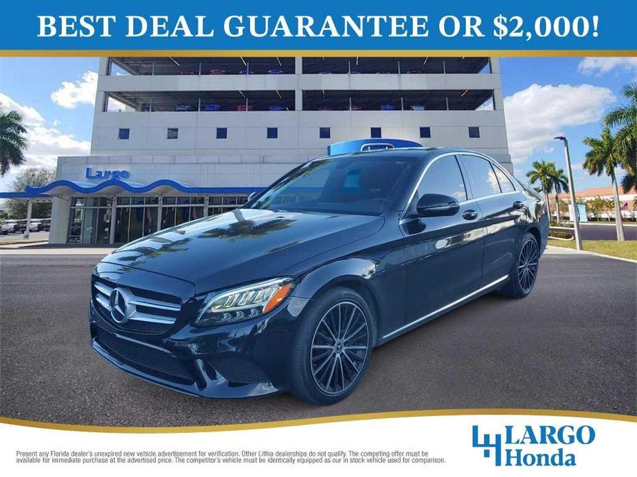 used 2019 Mercedes-Benz C-Class car, priced at $18,782