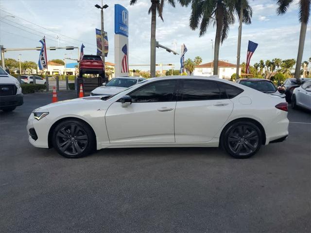 used 2022 Acura TLX car, priced at $30,918