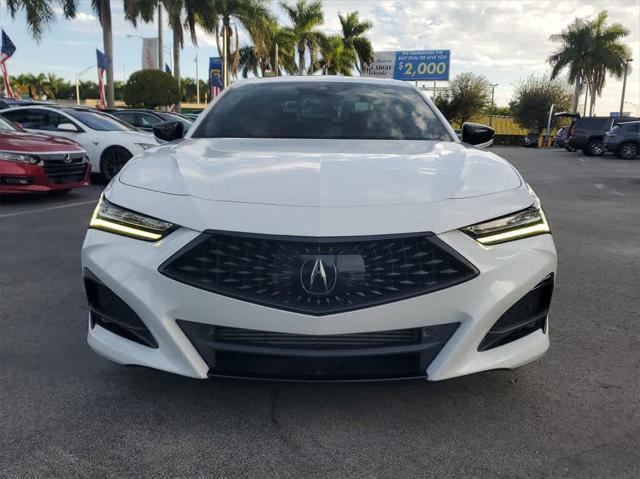 used 2022 Acura TLX car, priced at $30,918