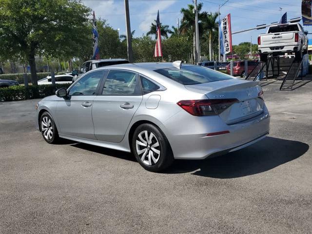 used 2025 Honda Civic car, priced at $20,990