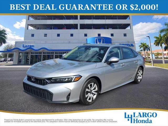 used 2025 Honda Civic car, priced at $20,990