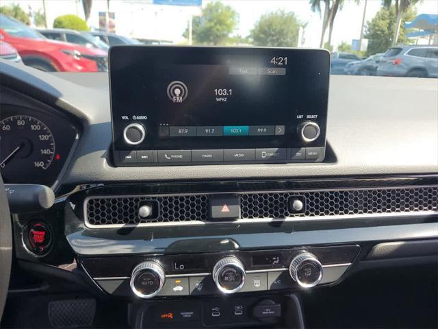 used 2025 Honda Civic car, priced at $20,990