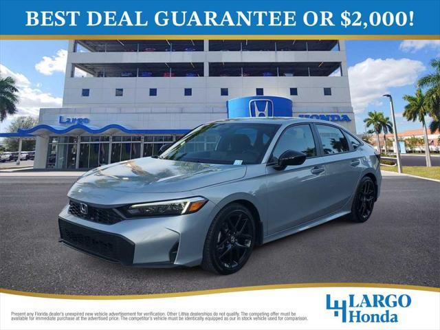 used 2025 Honda Civic car, priced at $22,990