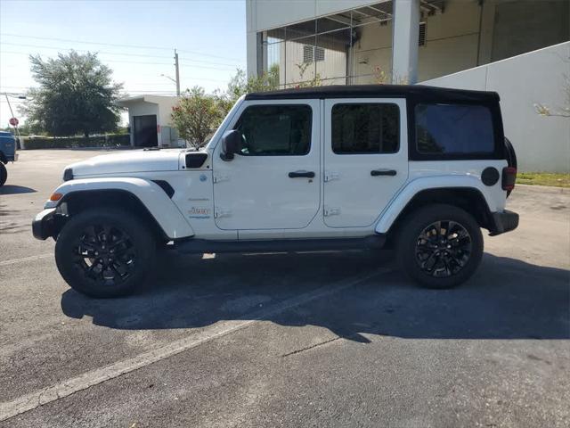 used 2022 Jeep Wrangler Unlimited 4xe car, priced at $31,739