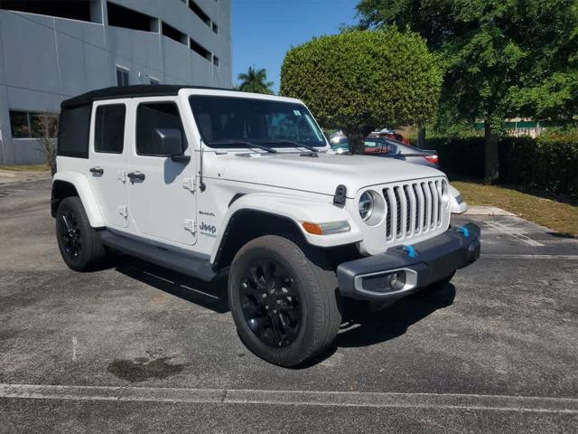 used 2022 Jeep Wrangler Unlimited 4xe car, priced at $31,739