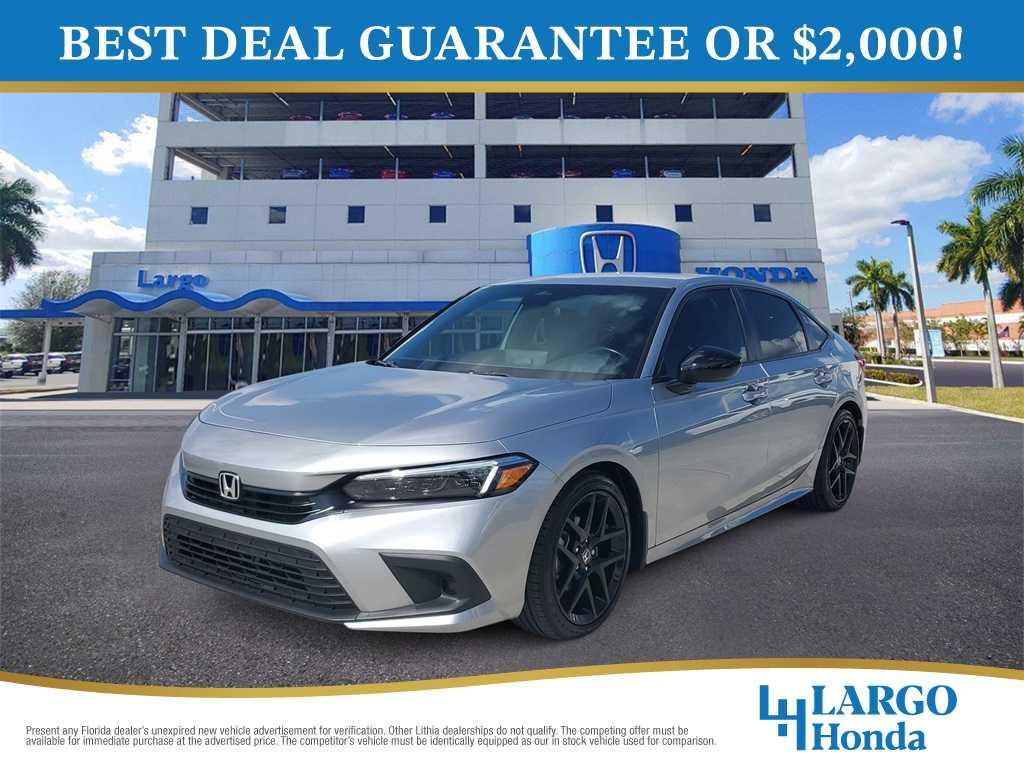used 2024 Honda Civic car, priced at $21,390