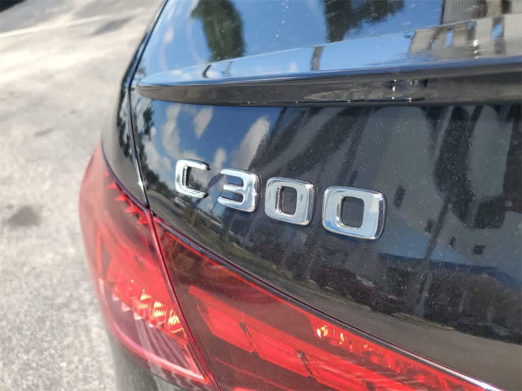 used 2024 Mercedes-Benz C-Class car, priced at $37,990