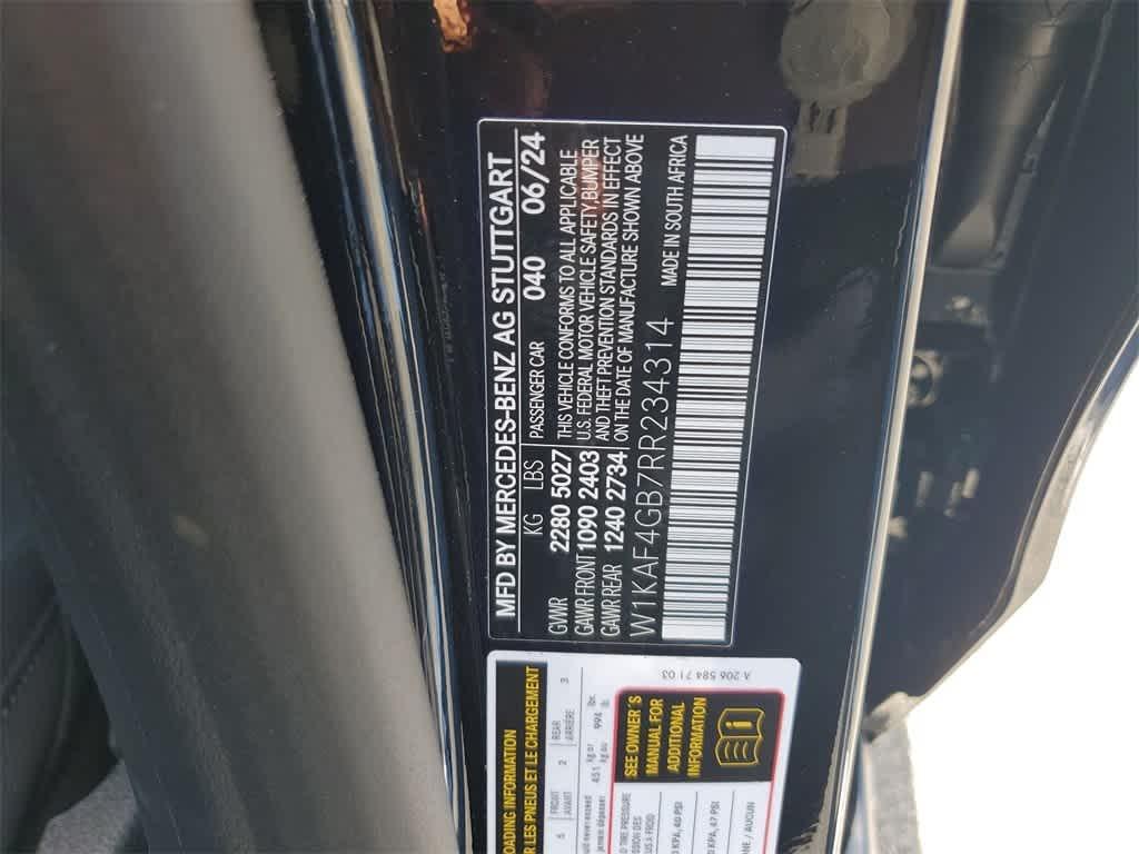 used 2024 Mercedes-Benz C-Class car, priced at $37,990