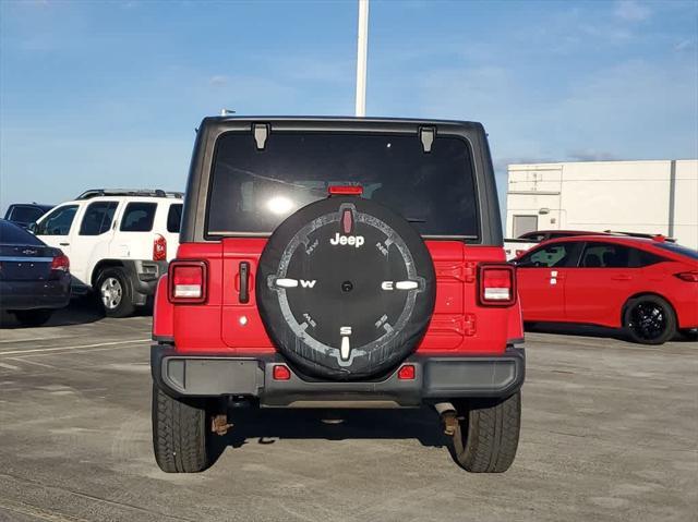 used 2018 Jeep Wrangler Unlimited car, priced at $26,876