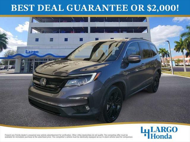 used 2022 Honda Pilot car, priced at $26,993