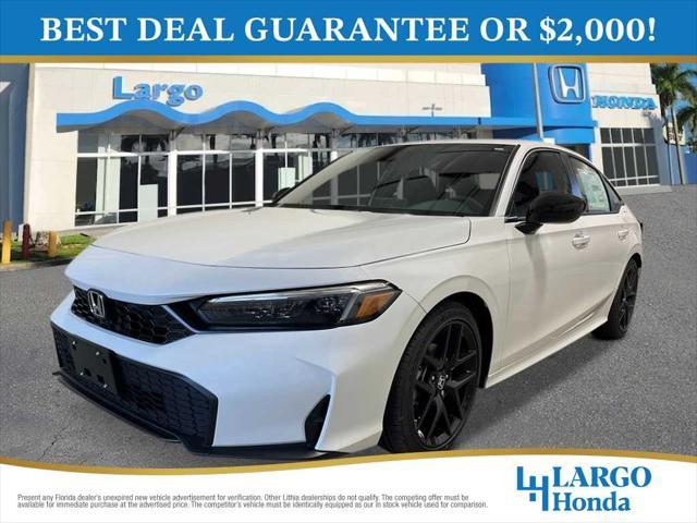new 2025 Honda Civic car, priced at $27,455