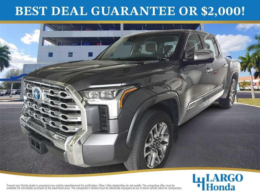 used 2024 Toyota Tundra Hybrid car, priced at $53,790