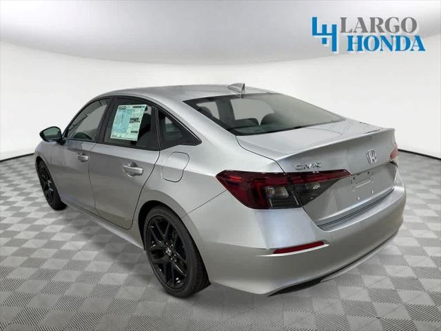 new 2025 Honda Civic car, priced at $27,000