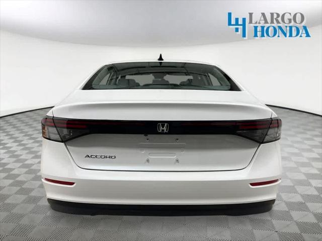 new 2025 Honda Accord car, priced at $30,723