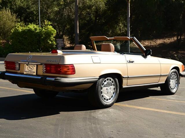 used 1987 Mercedes-Benz SL-Class car, priced at $28,995