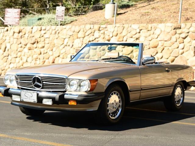 used 1987 Mercedes-Benz SL-Class car, priced at $28,995