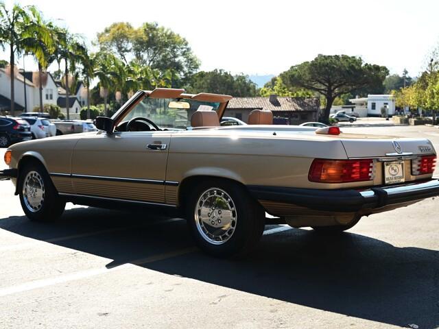 used 1987 Mercedes-Benz SL-Class car, priced at $28,995