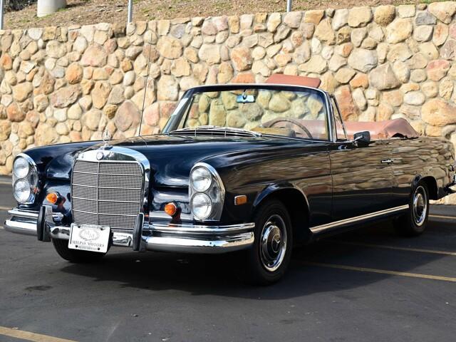 used 1966 Mercedes-Benz 220SE car, priced at $50,000