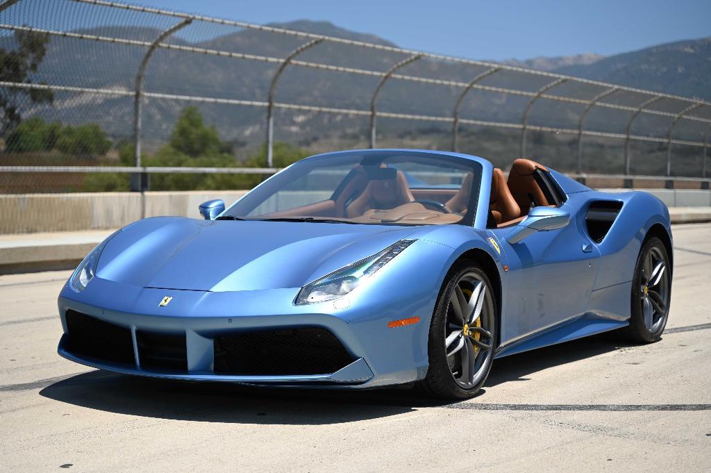 used 2018 Ferrari 488 Spider car, priced at $310,000