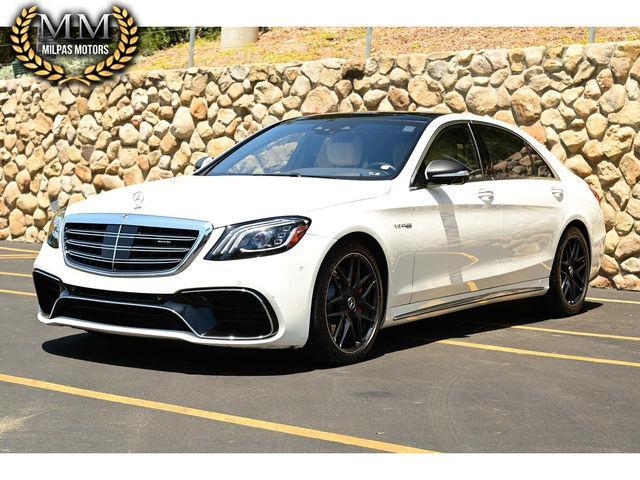 used 2019 Mercedes-Benz AMG S 63 car, priced at $74,995