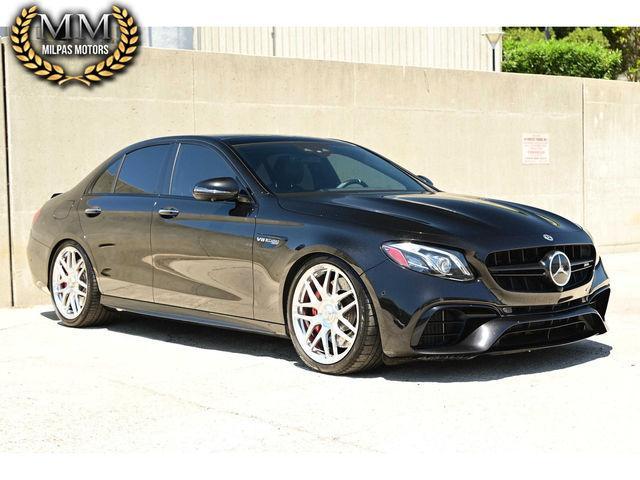 used 2020 Mercedes-Benz AMG E 63 car, priced at $67,000