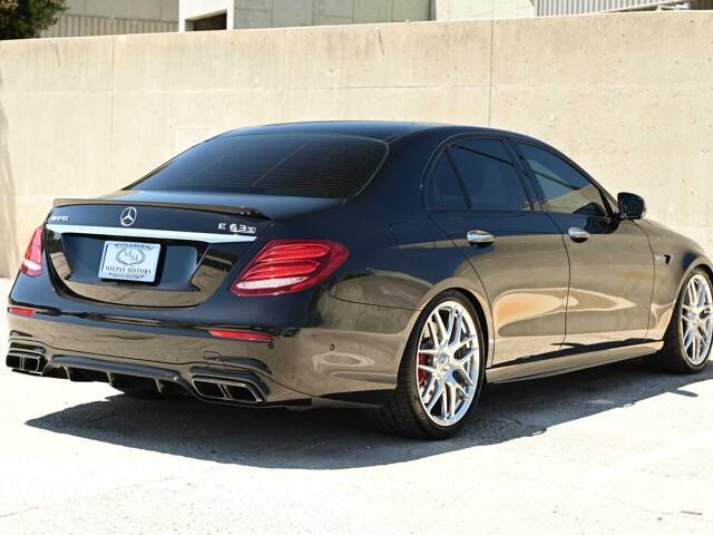 used 2020 Mercedes-Benz AMG E 63 car, priced at $63,000