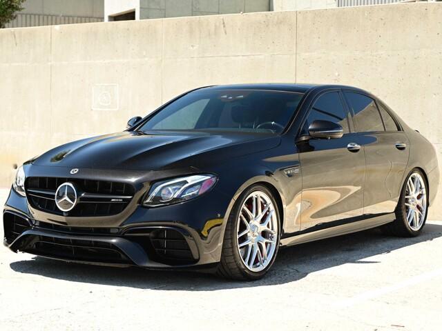 used 2020 Mercedes-Benz AMG E 63 car, priced at $63,000