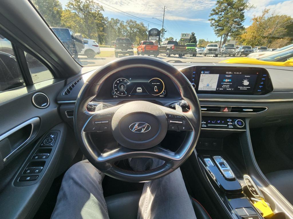used 2021 Hyundai Sonata car, priced at $17,678