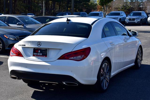 used 2018 Mercedes-Benz CLA 250 car, priced at $21,995