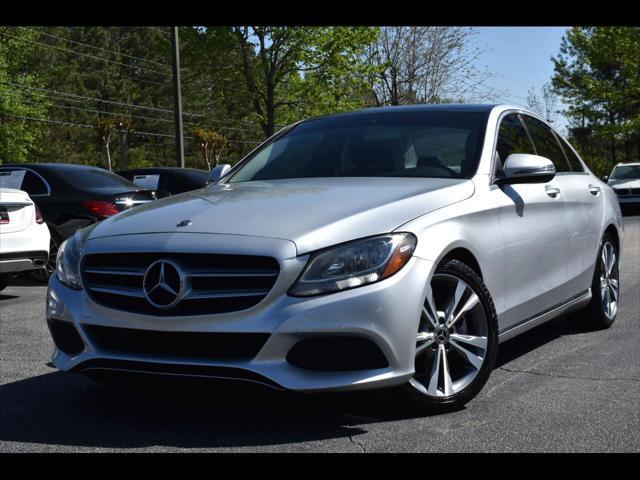 used 2018 Mercedes-Benz C-Class car, priced at $19,995