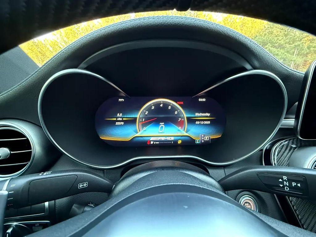 used 2021 Mercedes-Benz AMG C 63 car, priced at $46,995