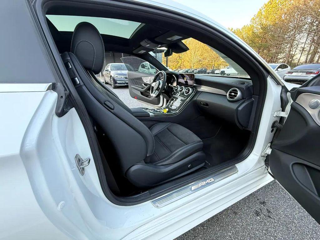 used 2021 Mercedes-Benz AMG C 63 car, priced at $46,995