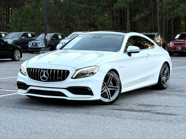 used 2021 Mercedes-Benz AMG C 63 car, priced at $49,995
