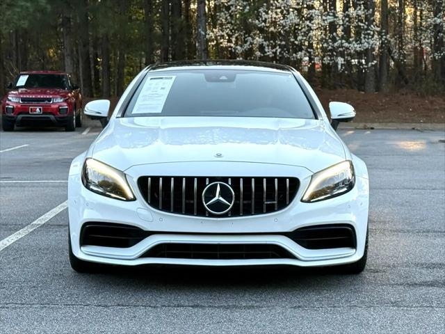 used 2021 Mercedes-Benz AMG C 63 car, priced at $49,995