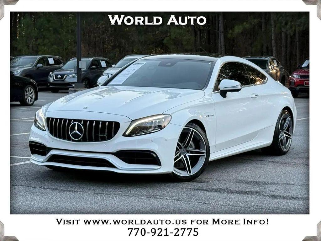 used 2021 Mercedes-Benz AMG C 63 car, priced at $46,995