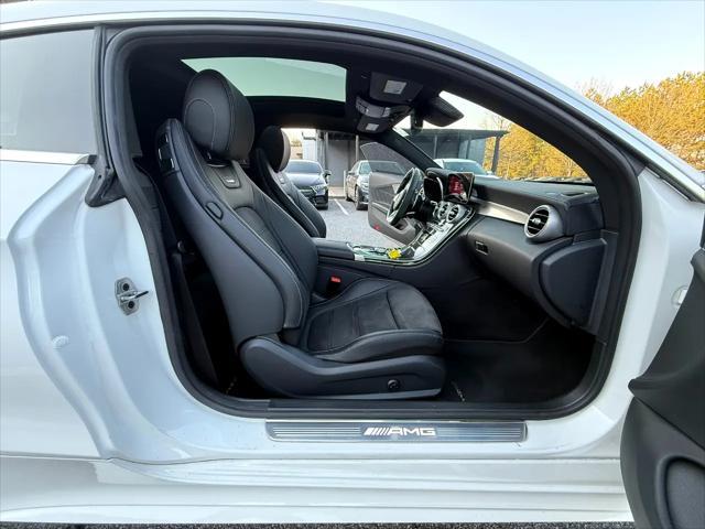 used 2021 Mercedes-Benz AMG C 63 car, priced at $49,995