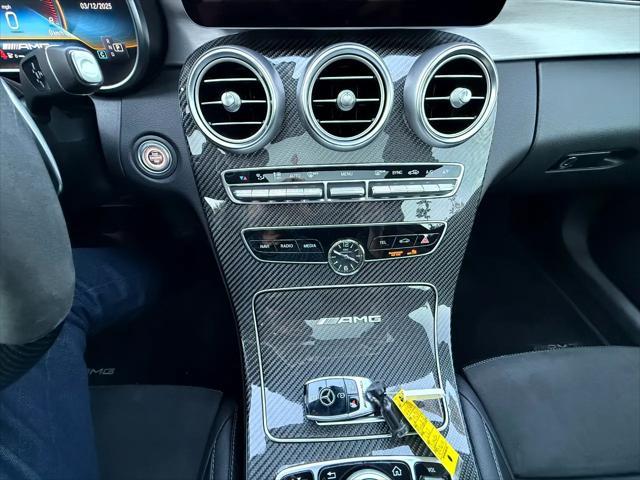 used 2021 Mercedes-Benz AMG C 63 car, priced at $49,995