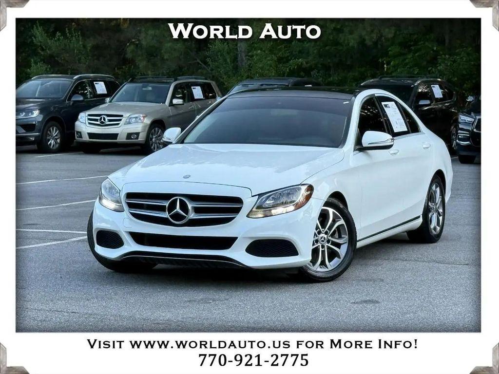 used 2016 Mercedes-Benz C-Class car, priced at $15,995