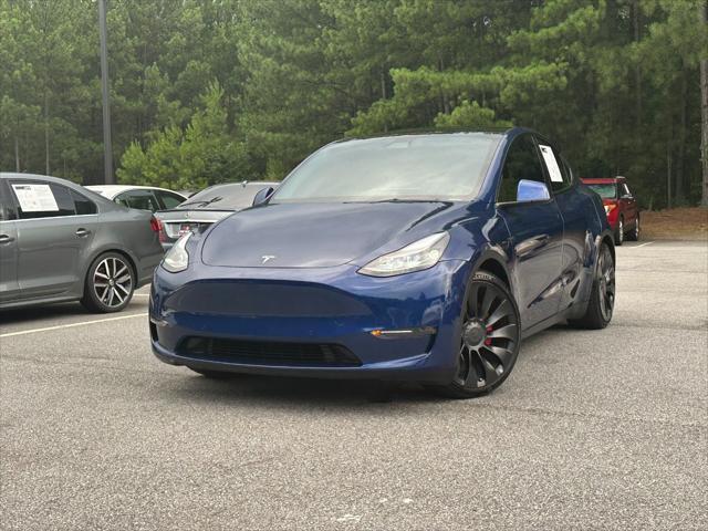 used 2022 Tesla Model Y car, priced at $35,995