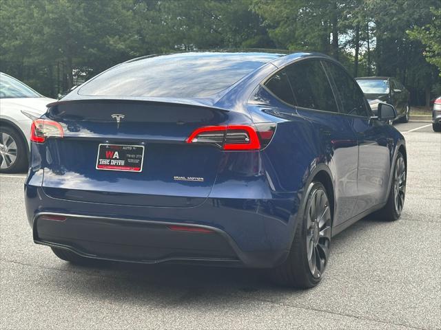 used 2022 Tesla Model Y car, priced at $35,995