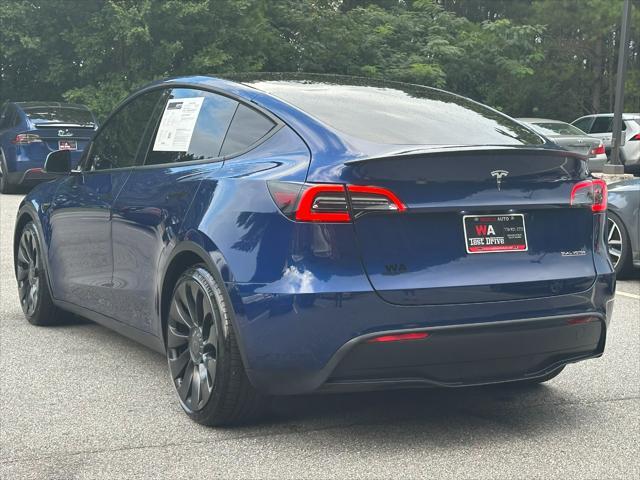 used 2022 Tesla Model Y car, priced at $35,995