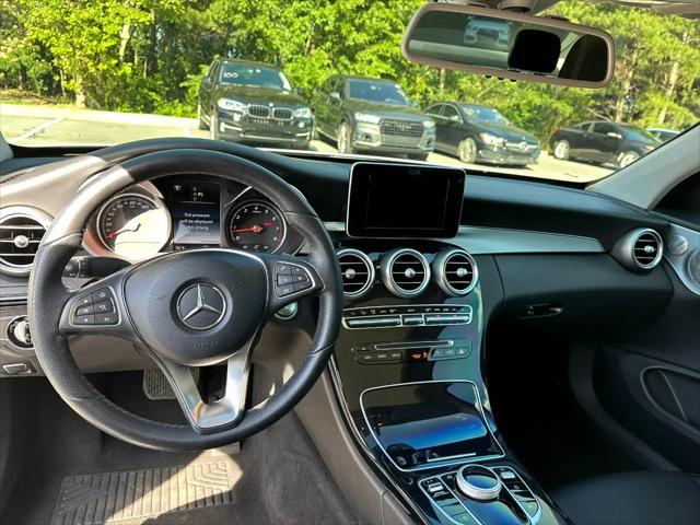 used 2017 Mercedes-Benz C-Class car, priced at $20,995