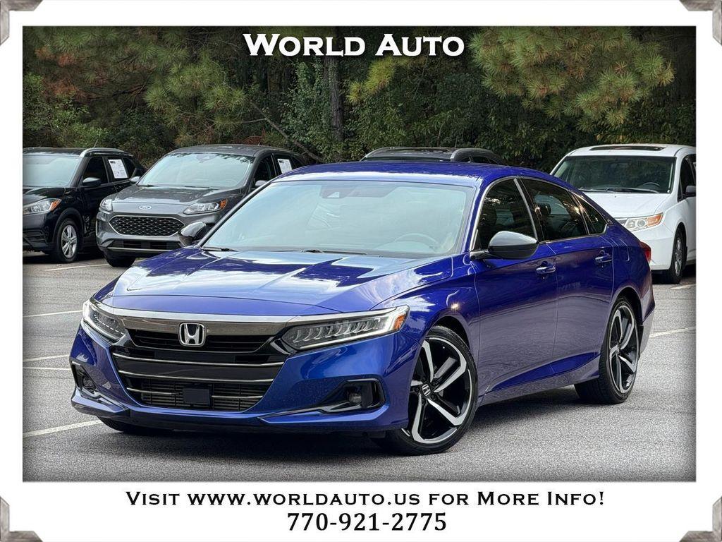 used 2021 Honda Accord car, priced at $23,995