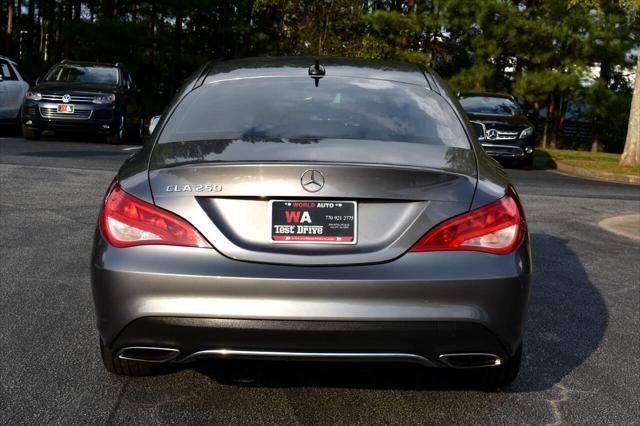 used 2018 Mercedes-Benz CLA 250 car, priced at $18,995