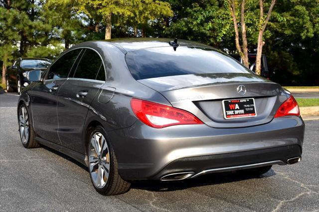 used 2018 Mercedes-Benz CLA 250 car, priced at $18,995