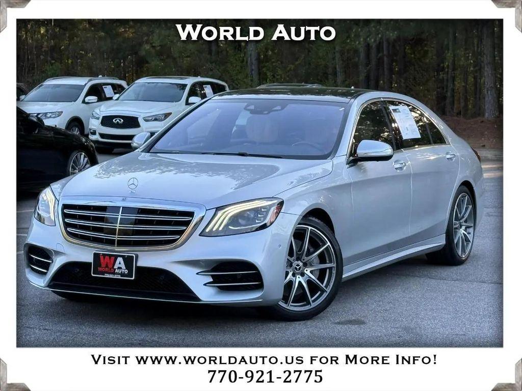 used 2019 Mercedes-Benz S-Class car, priced at $36,995