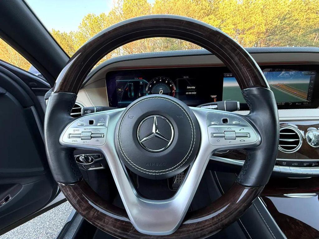 used 2019 Mercedes-Benz S-Class car, priced at $36,995